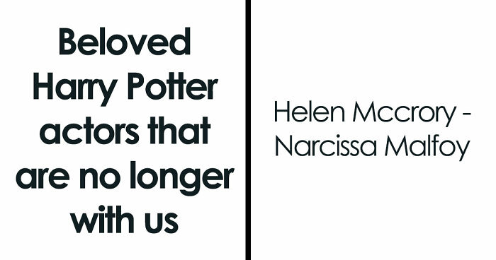 A Bit Of Magic For Potterheads As We Recall 25 Harry Potter Actors Who Passed “Beyond The Veil”