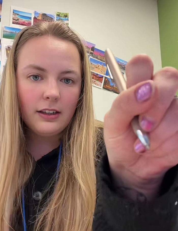 Teacher Learns Something About Herself After Student Points One Thing Out