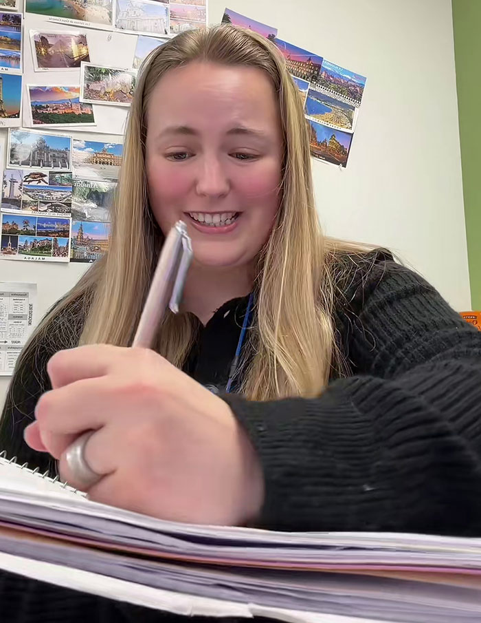 Teacher Learns Something About Herself After Student Points One Thing Out