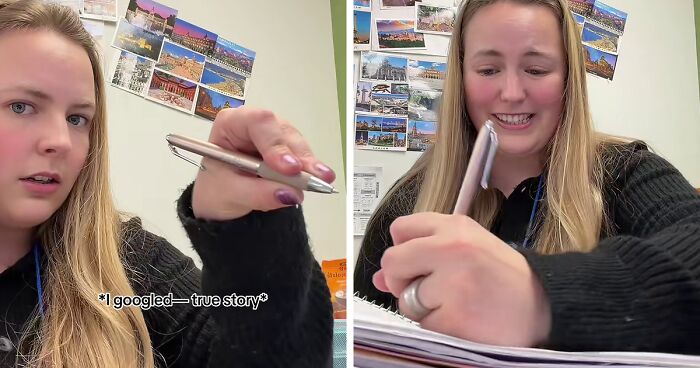 Teacher Learns Something About Herself After Student Points One Thing Out