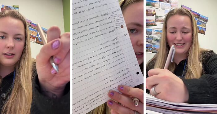 Teacher Learns Something About Herself After Student Points One Thing Out