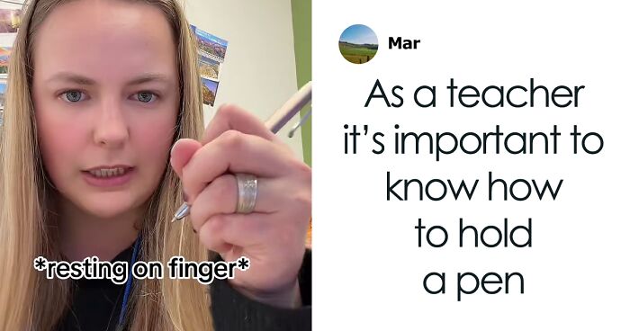 Teacher Learns Something About Herself After Student Points One Thing Out