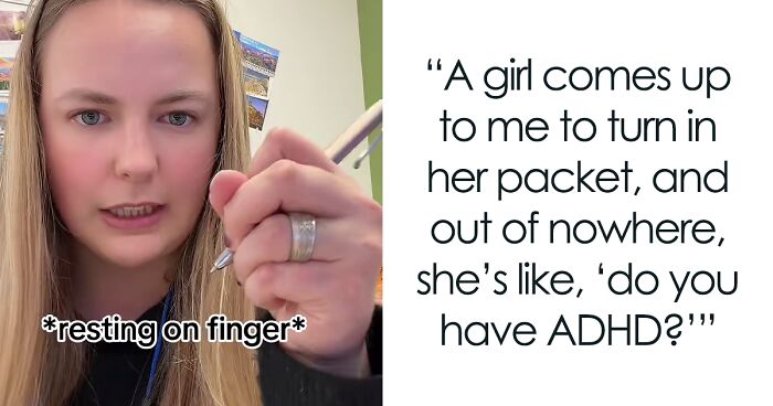 Teacher Learns Something About Herself After Student Points One Thing Out