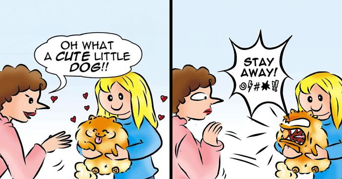 40 Hilariously Accurate Comics By This Artist That Perfectly Capture Life With A Pomeranian