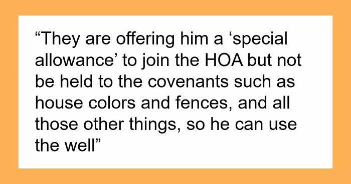 Man Threatened To Lose Access To Water If He Didn’t Join The HOA, Finds Out It’s A Scam