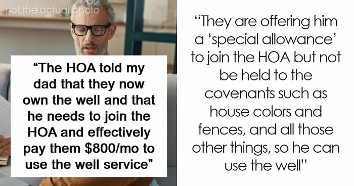 Man Threatened To Lose Access To Water If He Didn’t Join The HOA, Finds Out It’s A Scam