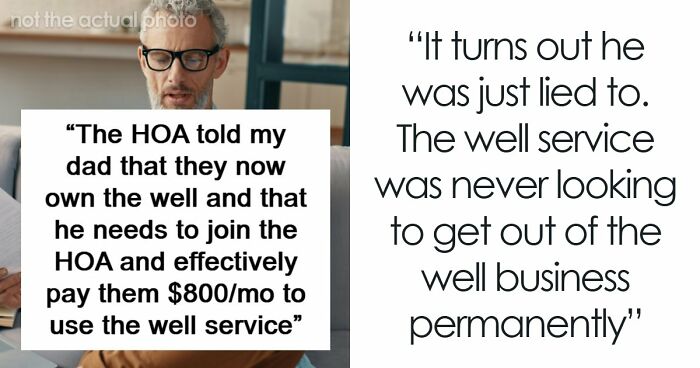 Man Threatened To Lose Access To Water If He Didn’t Join The HOA, Finds Out It’s A Scam