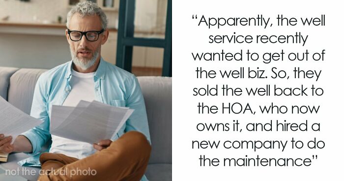 Man Threatened To Lose Access To Water If He Didn’t Join The HOA, Finds Out It’s A Scam