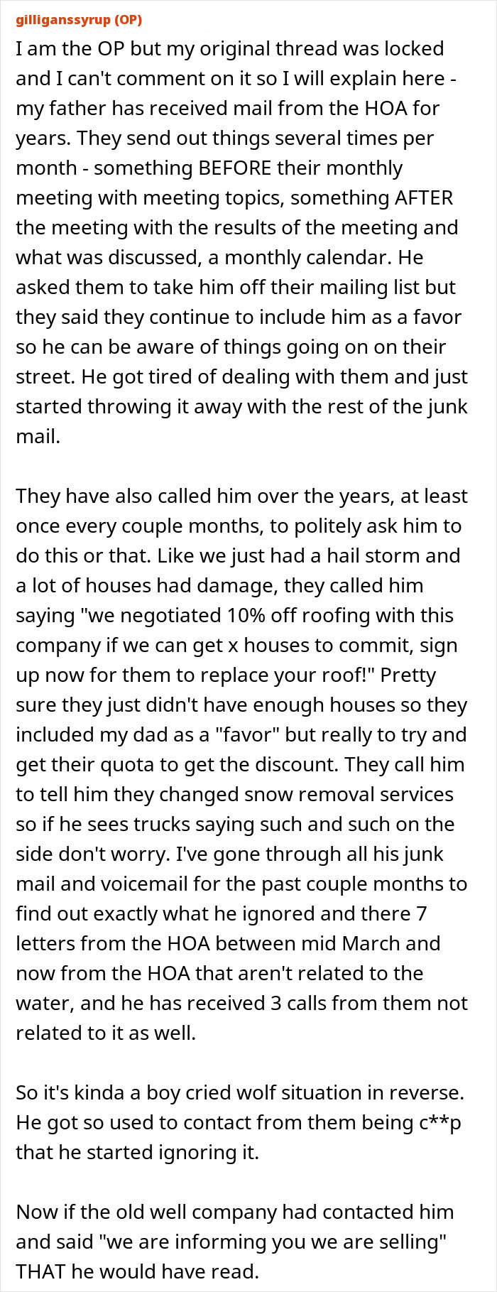 Explanation of HOA mail and calls causing confusion and ignored notices Explanation of HOA mail and calls causing confusion and ignored notices