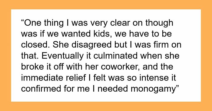 Wife Asks To Hang Out With Guy She Opened The Marriage For, Her Husband Has Finally Had Enough
