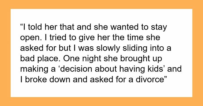 Wife Asks To Hang Out With Guy She Opened The Marriage For, Her Husband Has Finally Had Enough