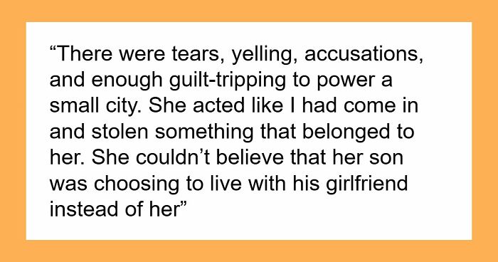 Couple Prepare To Start Life Together, Husband’s Mom Has A Breakdown Over Not Moving In Too