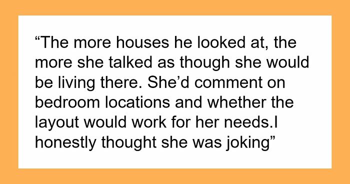 Couple Prepare To Start Life Together, Husband’s Mom Has A Breakdown Over Not Moving In Too