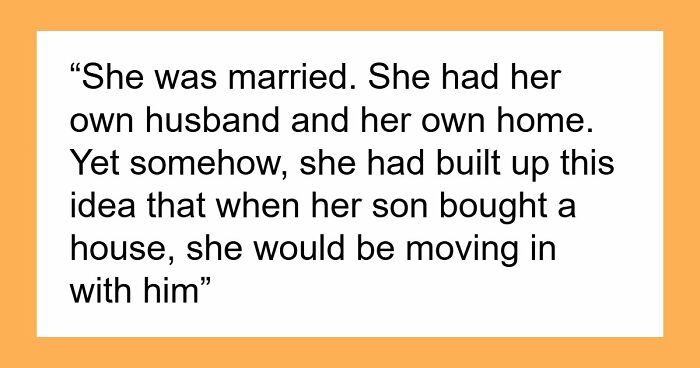 Couple Prepare To Start Life Together, Husband’s Mom Has A Breakdown Over Not Moving In Too