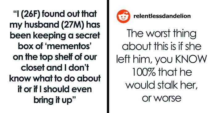People Are Worried For This Woman Who Finds Husband’s Memory Box And It Reveals His Stalkerish Tendencies