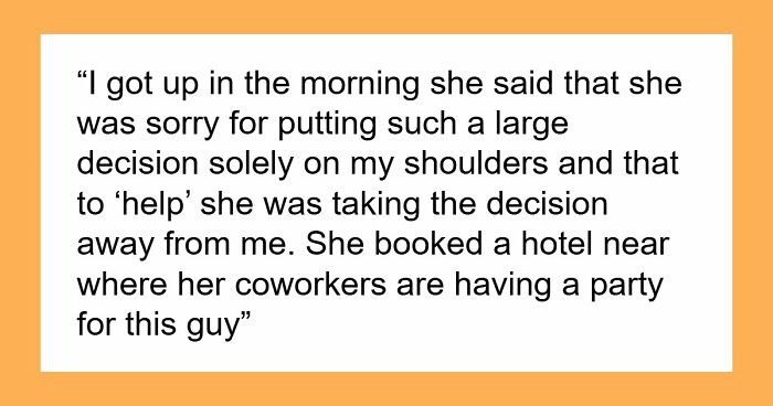 Cancer Survivor Reconsiders Her Whole Life And Demands A Hall Pass From Husband, He Picks Divorce