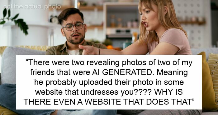 Few Months Into Marriage, 22YO Finds Creepy AI Pics Hubby Made Of Her Friends, He Plays Victim