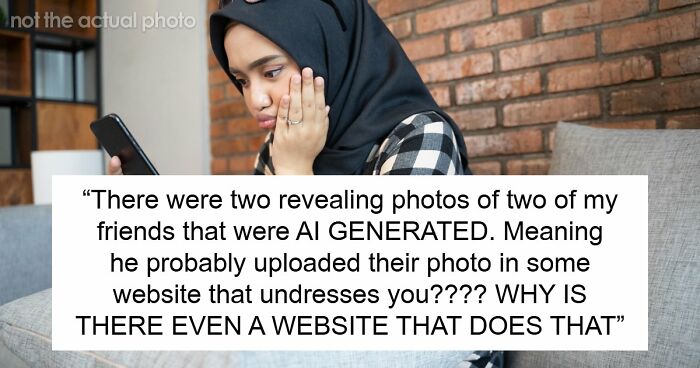 Few Months Into Marriage, 22YO Finds Creepy AI Pics Hubby Made Of Her Friends, He Plays Victim
