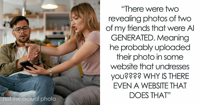 Few Months Into Marriage, 22YO Finds Creepy AI Pics Hubby Made Of Her Friends, He Plays Victim