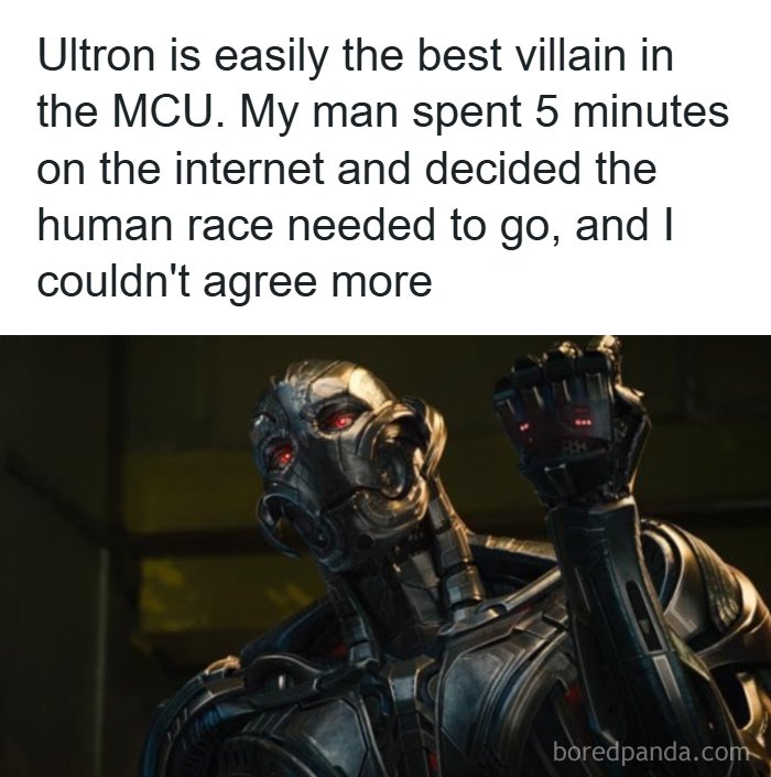 Ultron from MCU praised as best villain deciding human race should go