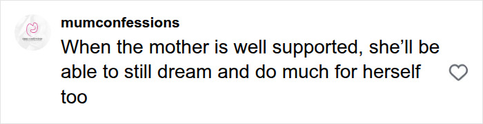 A social media post about mothers needing support, from a psychologist asking dads what wives stopped doing.