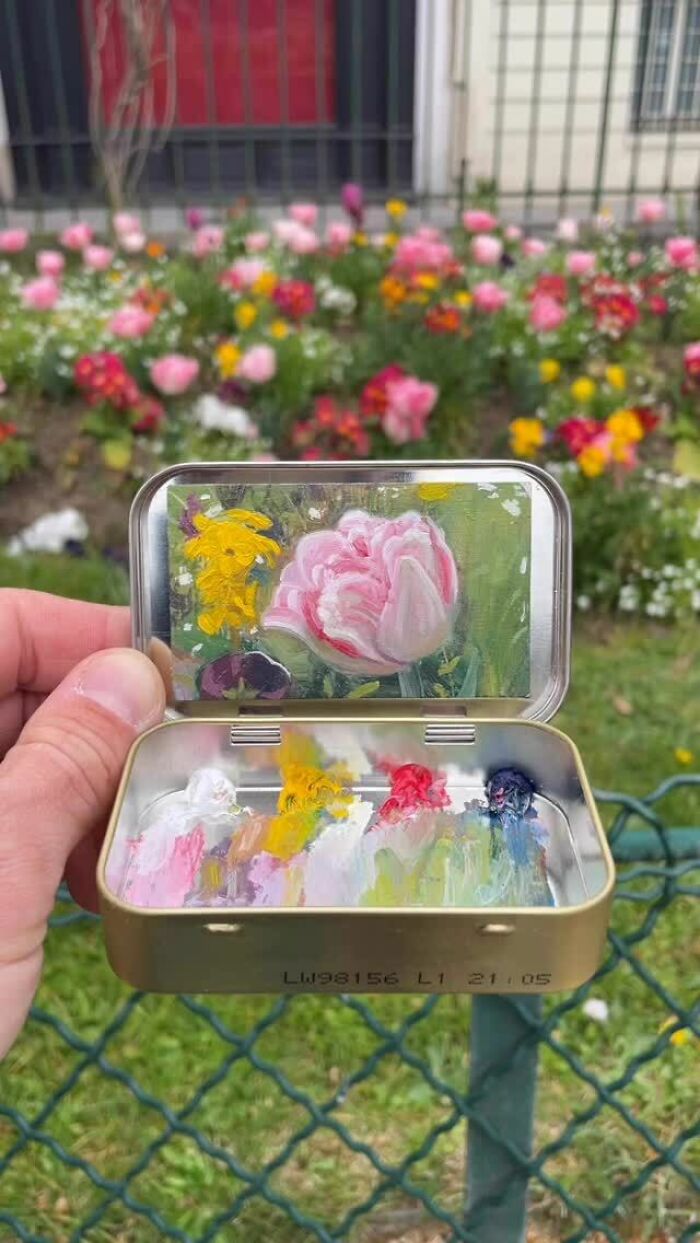 50 Pocket-Sized Masterpieces By This Artist That Paints In Altoid Tins (New Pics)