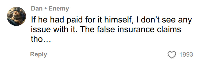 Discussion on surgeon's insurance fraud and payment Discussion on surgeon's insurance fraud and payment