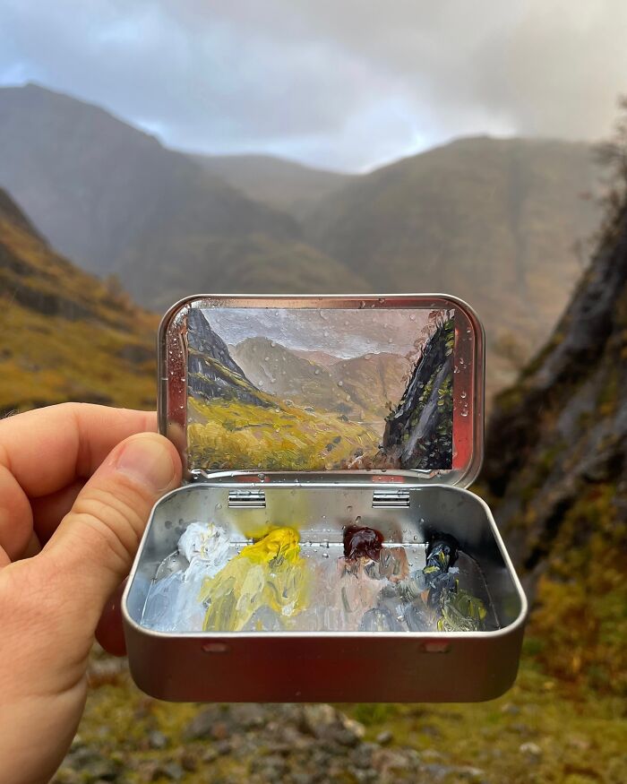 50 Pocket-Sized Masterpieces By This Artist That Paints In Altoid Tins (New Pics)