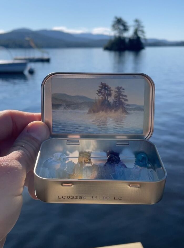 50 Pocket-Sized Masterpieces By This Artist That Paints In Altoid Tins (New Pics)