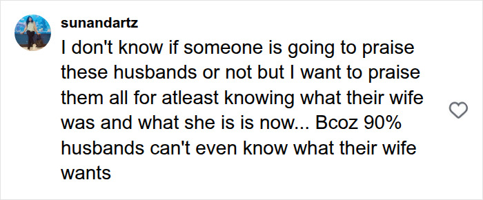 A psychologist asked dads what their wives stopped doing after having kids; response praises husbands for knowing their wives.