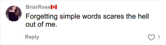 Comment about forgetting simple words related to postmenopausal brain health Comment about forgetting simple words related to postmenopausal brain health