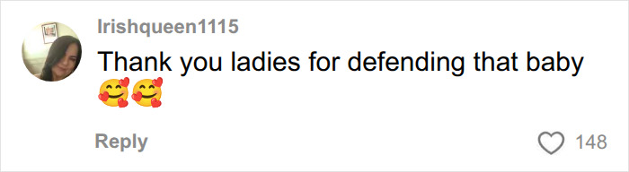 Comment thanking ladies for defending baby in hot car incident Comment thanking ladies for defending baby in hot car incident
