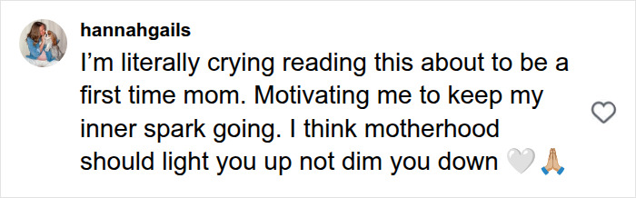 Social media comment from a first-time mom about wives stopped doing after having kids.