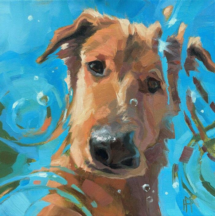 Mesmerizing Water Sunlight Oil Paintings Michele Poirier Mozzone