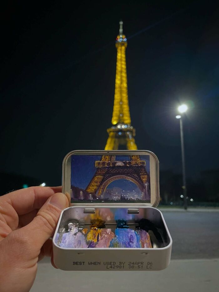50 Pocket-Sized Masterpieces By This Artist That Paints In Altoid Tins (New Pics)