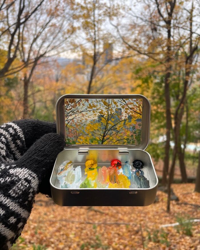 50 Pocket-Sized Masterpieces By This Artist That Paints In Altoid Tins (New Pics)