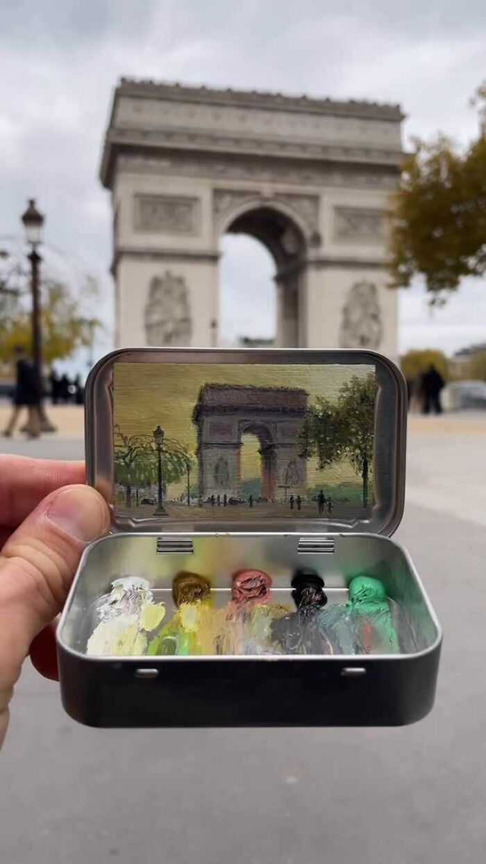50 Pocket-Sized Masterpieces By This Artist That Paints In Altoid Tins (New Pics)