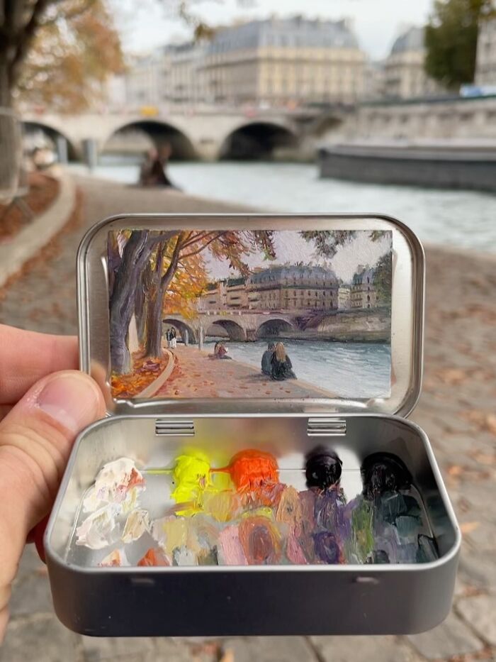 50 Pocket-Sized Masterpieces By This Artist That Paints In Altoid Tins (New Pics)
