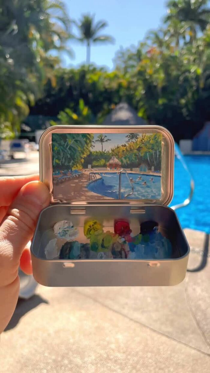 50 Pocket-Sized Masterpieces By This Artist That Paints In Altoid Tins (New Pics)