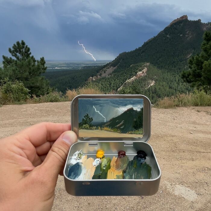 50 Pocket-Sized Masterpieces By This Artist That Paints In Altoid Tins (New Pics)