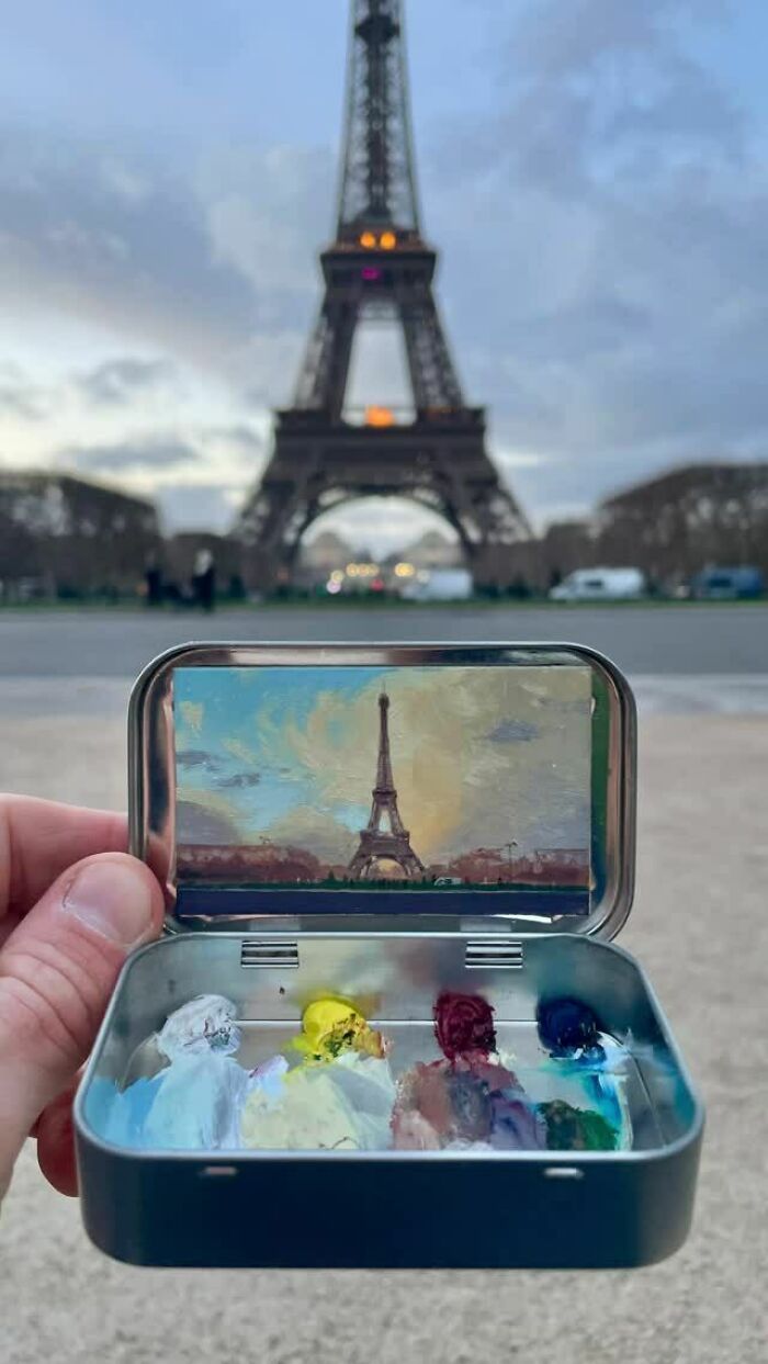 50 Pocket-Sized Masterpieces By This Artist That Paints In Altoid Tins (New Pics)