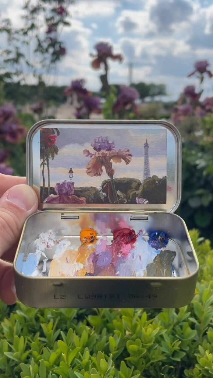 50 Pocket-Sized Masterpieces By This Artist That Paints In Altoid Tins (New Pics)