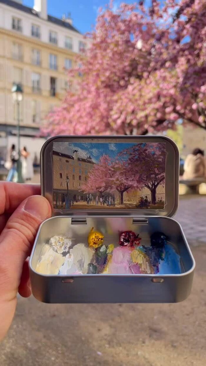 50 Pocket-Sized Masterpieces By This Artist That Paints In Altoid Tins (New Pics)
