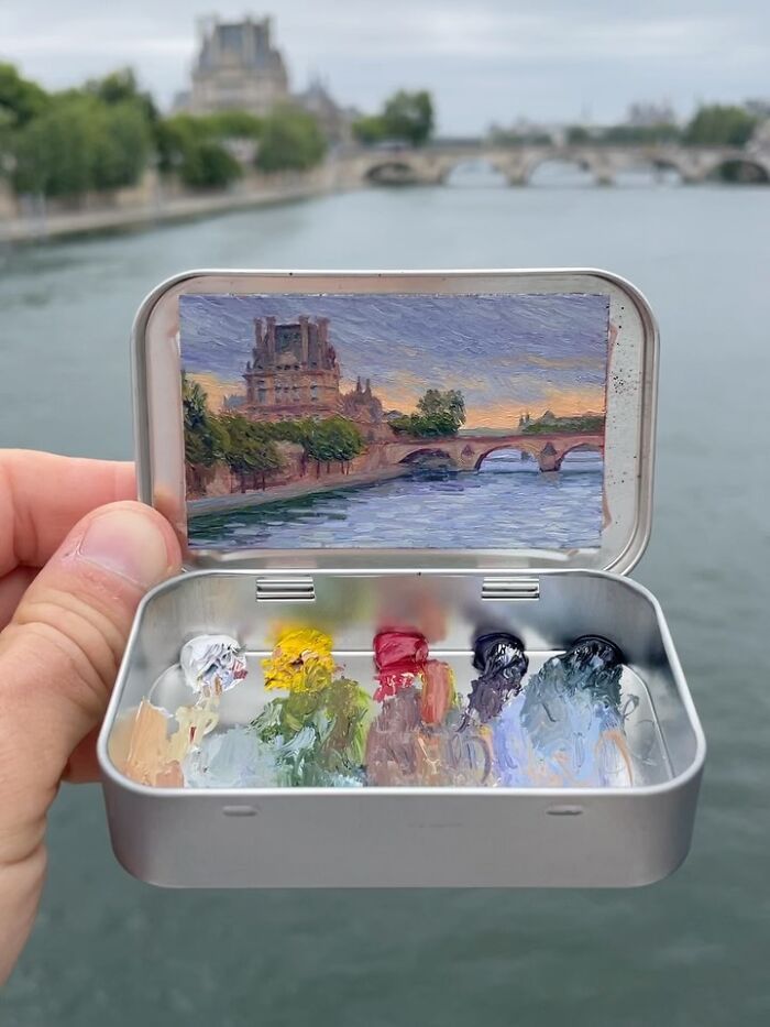 50 Pocket-Sized Masterpieces By This Artist That Paints In Altoid Tins (New Pics)