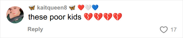 Comment expressing sadness for kids found alone in a hot car Comment expressing sadness for kids found alone in a hot car