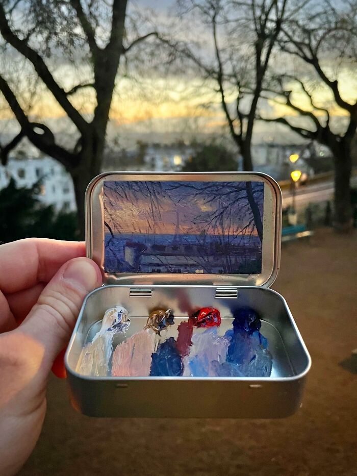 50 Pocket-Sized Masterpieces By This Artist That Paints In Altoid Tins (New Pics)