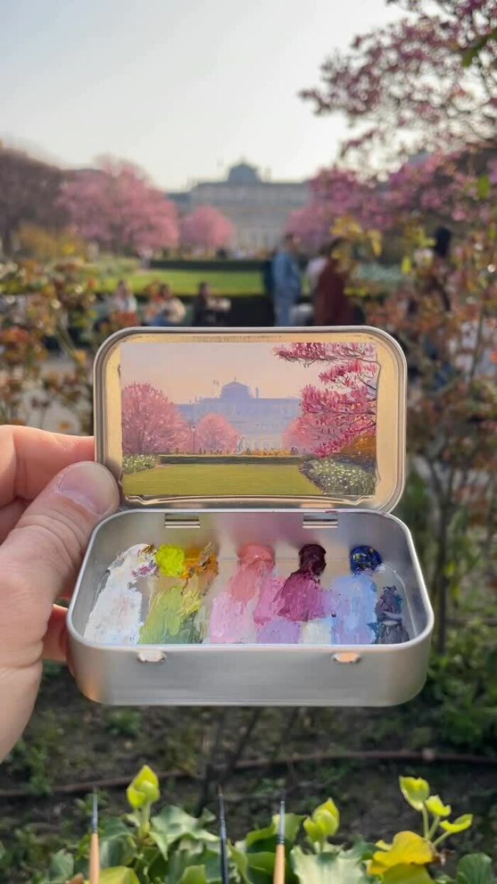 50 Pocket-Sized Masterpieces By This Artist That Paints In Altoid Tins (New Pics)