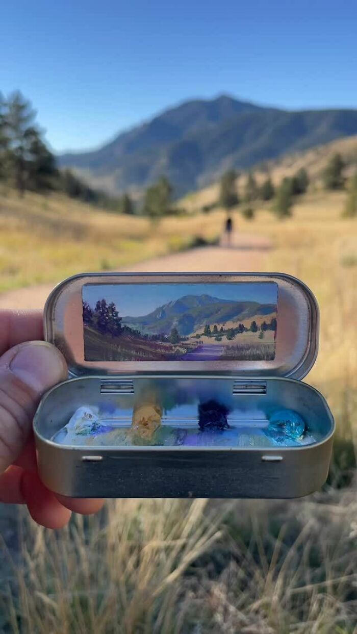 50 Pocket-Sized Masterpieces By This Artist That Paints In Altoid Tins (New Pics)