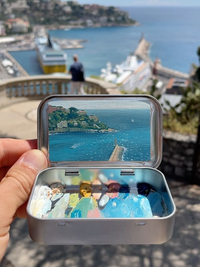 50 Pocket-Sized Masterpieces By This Artist That Paints In Altoid Tins (New Pics)