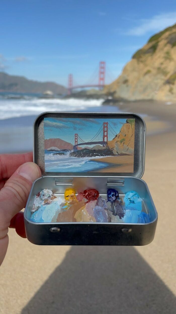 50 Pocket-Sized Masterpieces By This Artist That Paints In Altoid Tins (New Pics)